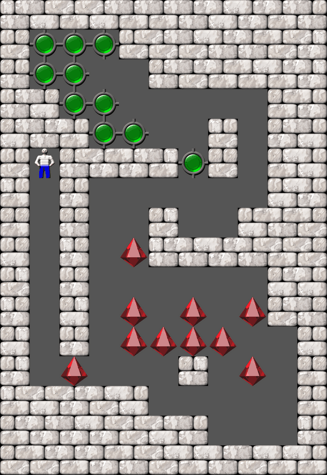 Sokoban More Bugs collections level 2